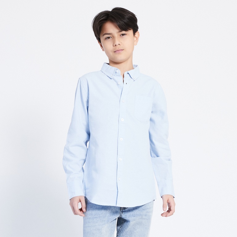 Shirt "Oxford star" Blue 3